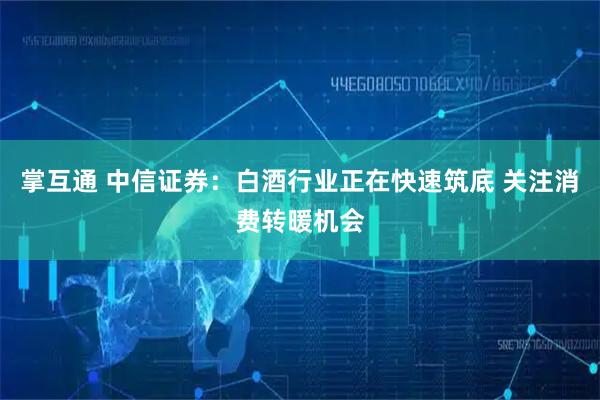 掌互通 中信证券：白酒行业正在快速筑底 关注消费转暖机会