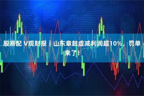 股易配 V观财报｜山东章鼓虚减利润超10%，罚单来了！